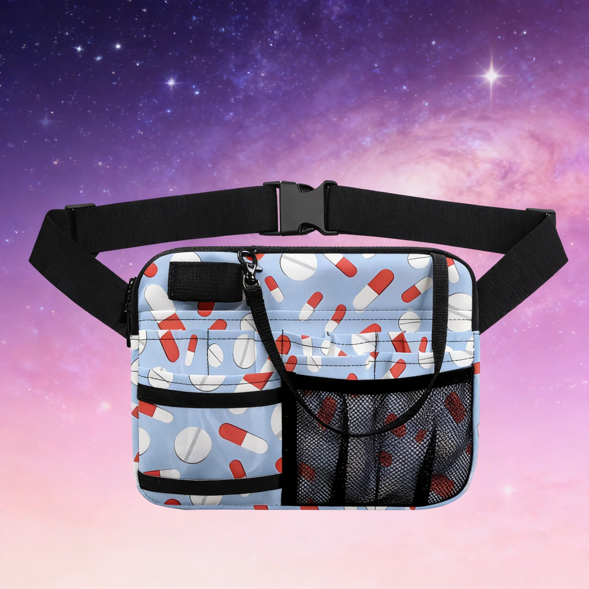 rising-star-rainbow-nurse-fanny-pack-medical-organizer-belt-for-niche-market