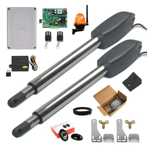 WiFi kontrolliert PKM C02 Double Gate Opener Kit Resistant Solar Solar für Schwungstüren bis zu 16 Fuß (Fuß) 880 Pfund Universal Port 12 Haupt Solar Sales Electric Portao - №8