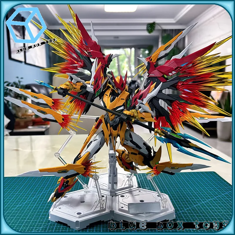 

In Stock Motor Nuclear BaiQi MNP-XH01 Chines Mecha Model Wing Alloy Skeleton Action Figure Assembly Model Collect Toys Gifts