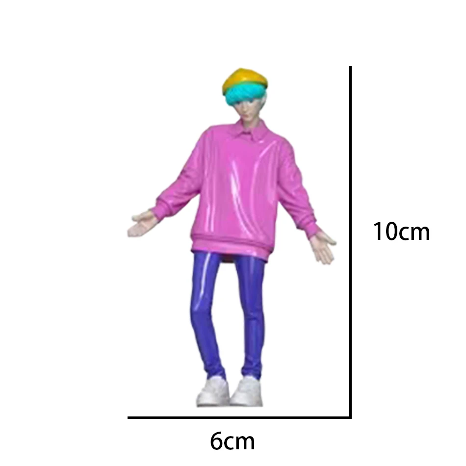 Boîte de chasseurs de démons Anime chasseurs de démons Rumi Mira Zoey tigre jouet décoration de bureau Statues ornement cadeaux de noël pour enfants