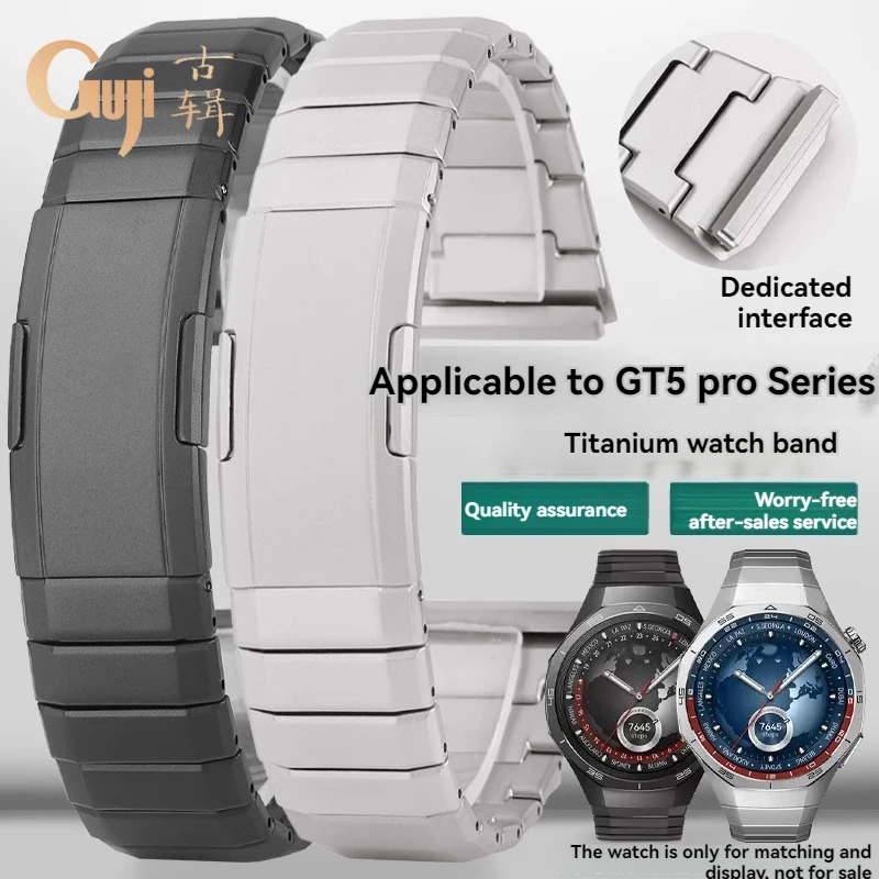 

22mm Luxury Titanium Strap for Huawei WATCH GT5 Pro series Metal Bracelet for Huawei Watch GT5 Pro Specialized Watch band