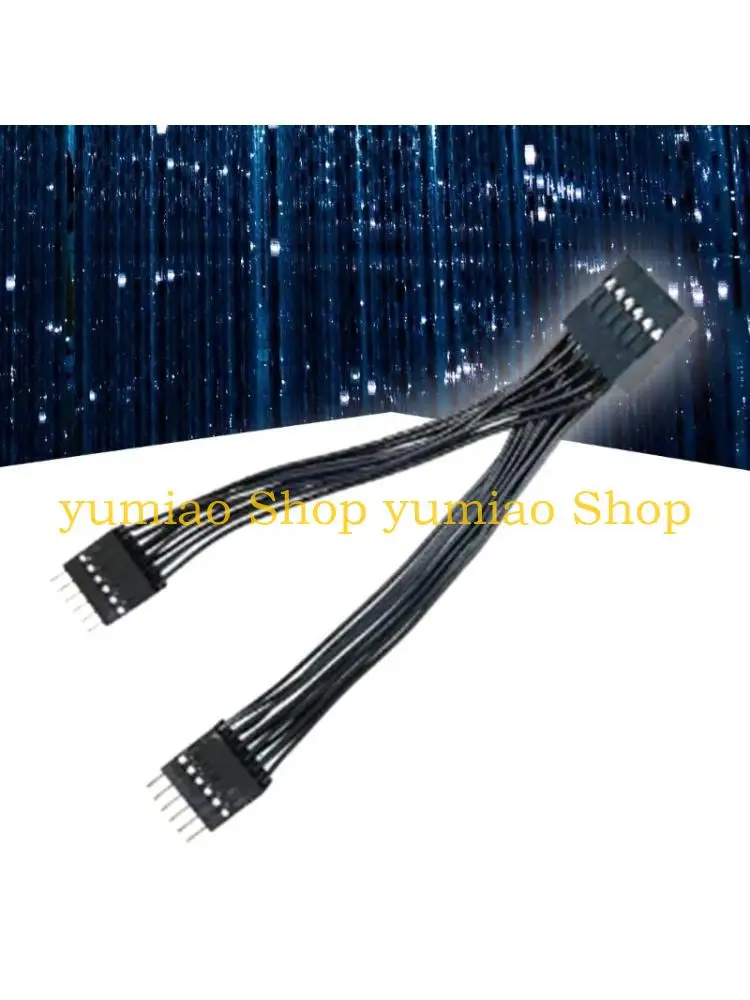 

587B 1-2 USB 11-контактный разветвитель компьютерных материнских плат USB 11-контактный удлинительный кабель для одновременного