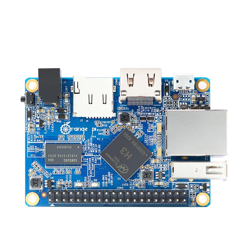 For OrangePi One Development Board Allwinner H3 Chip Open Source Single Board Computer for Programming