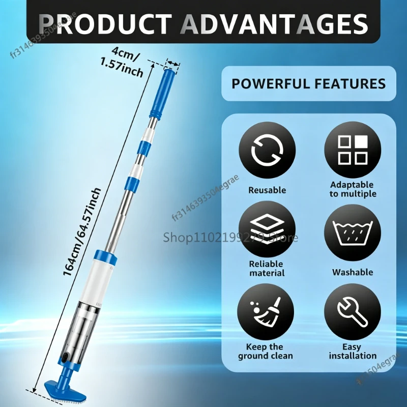 2026 NEW Handheld Rechargeable Pool Vacuum Cleaner Cordless for Fish Tank Pool Swimming Spas Hot Tubs Portable
