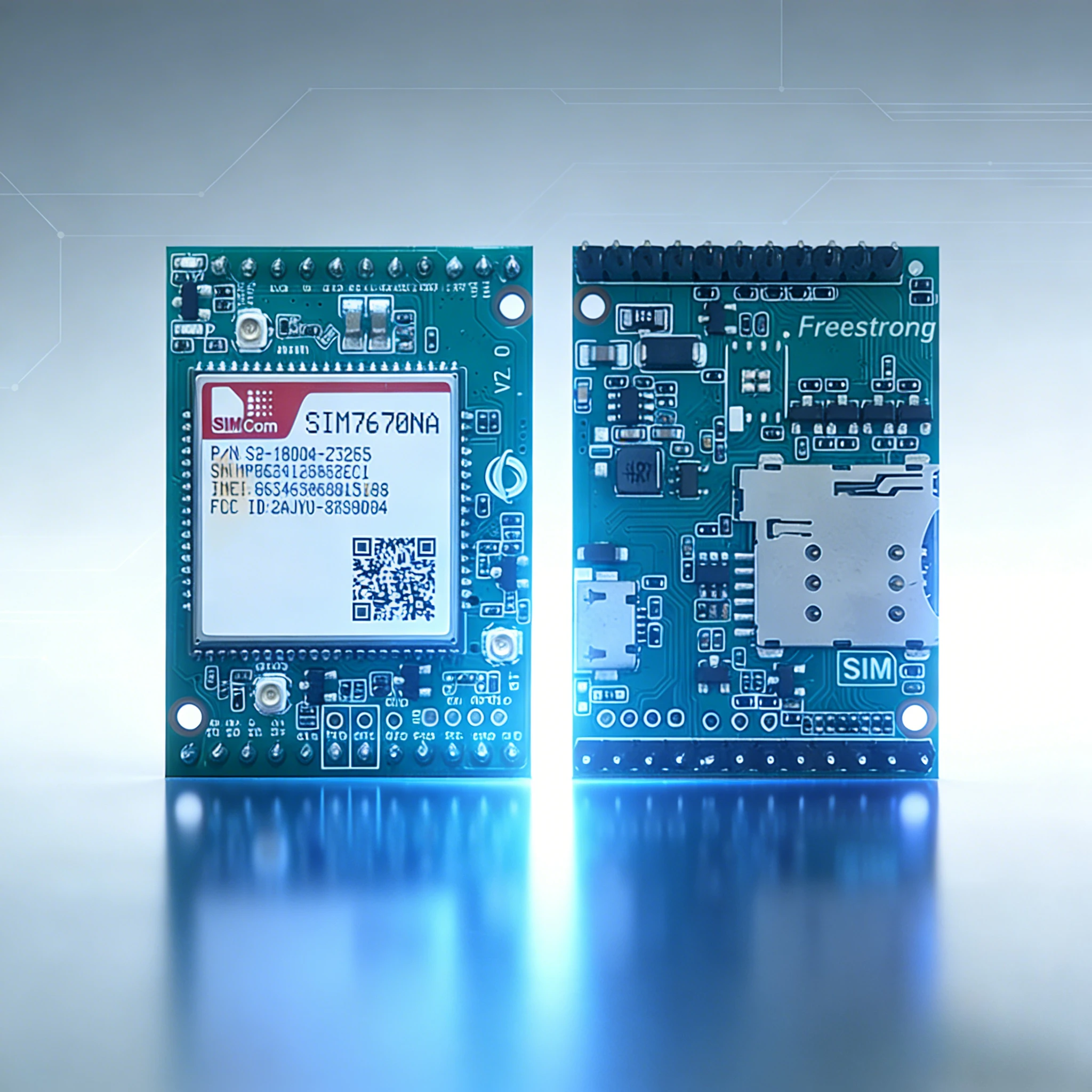 simcom-sim7670na-mngv-サポート-gps-sim7670na-コアボード-lte-cat1-4g-gnss-cc-mcore-sim7670na-モジュール-4g-fpc-gps-アンテナ付き