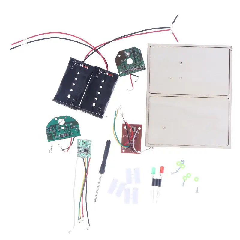 Kits STEM, aprender código Morse, construir una máquina telégráfica, experimento de circuito eléctrico, kit de electricidad (sin batería)