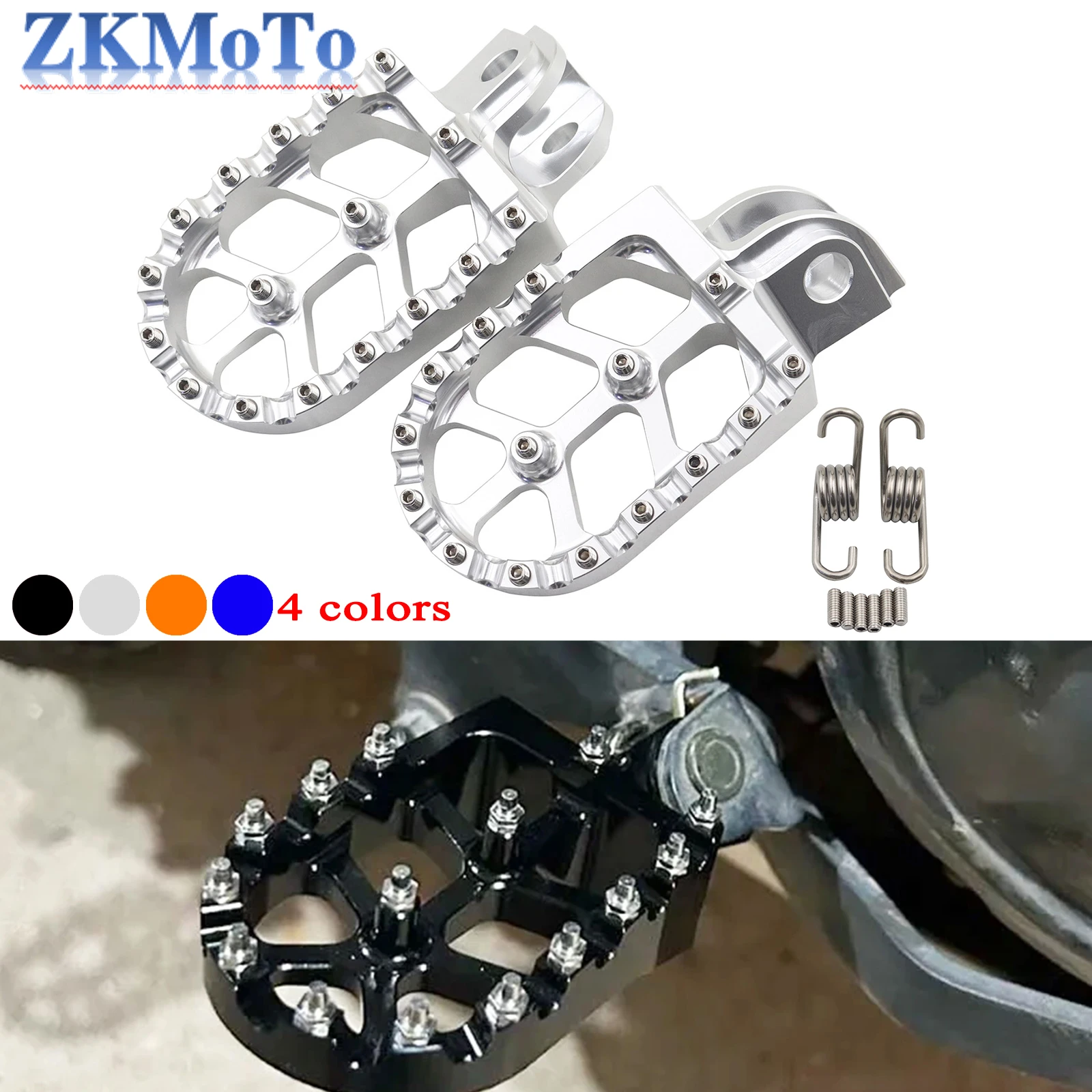 Motorcycle CNC Footrest Foot Pegs Footpegs Rests Pedals For KTM SX EXC EXCF XC XCF XCW XCFW 50 65 85 125 150 250 300 350 400-530