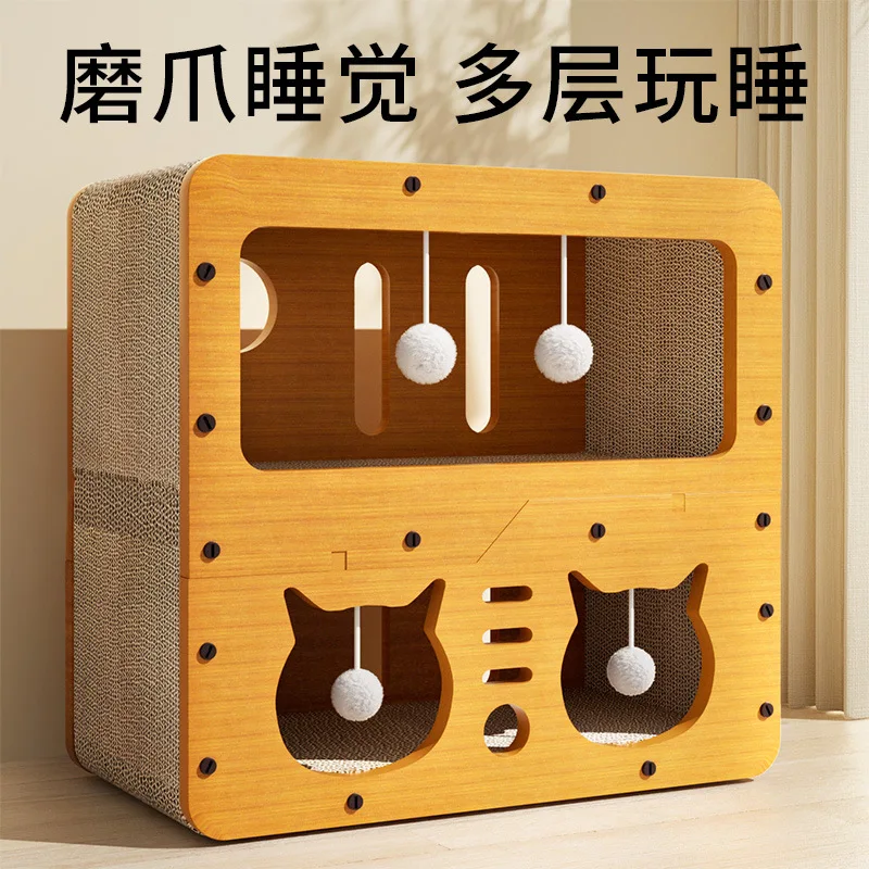 

Cat Scratching Board Durable Claw Resistant House