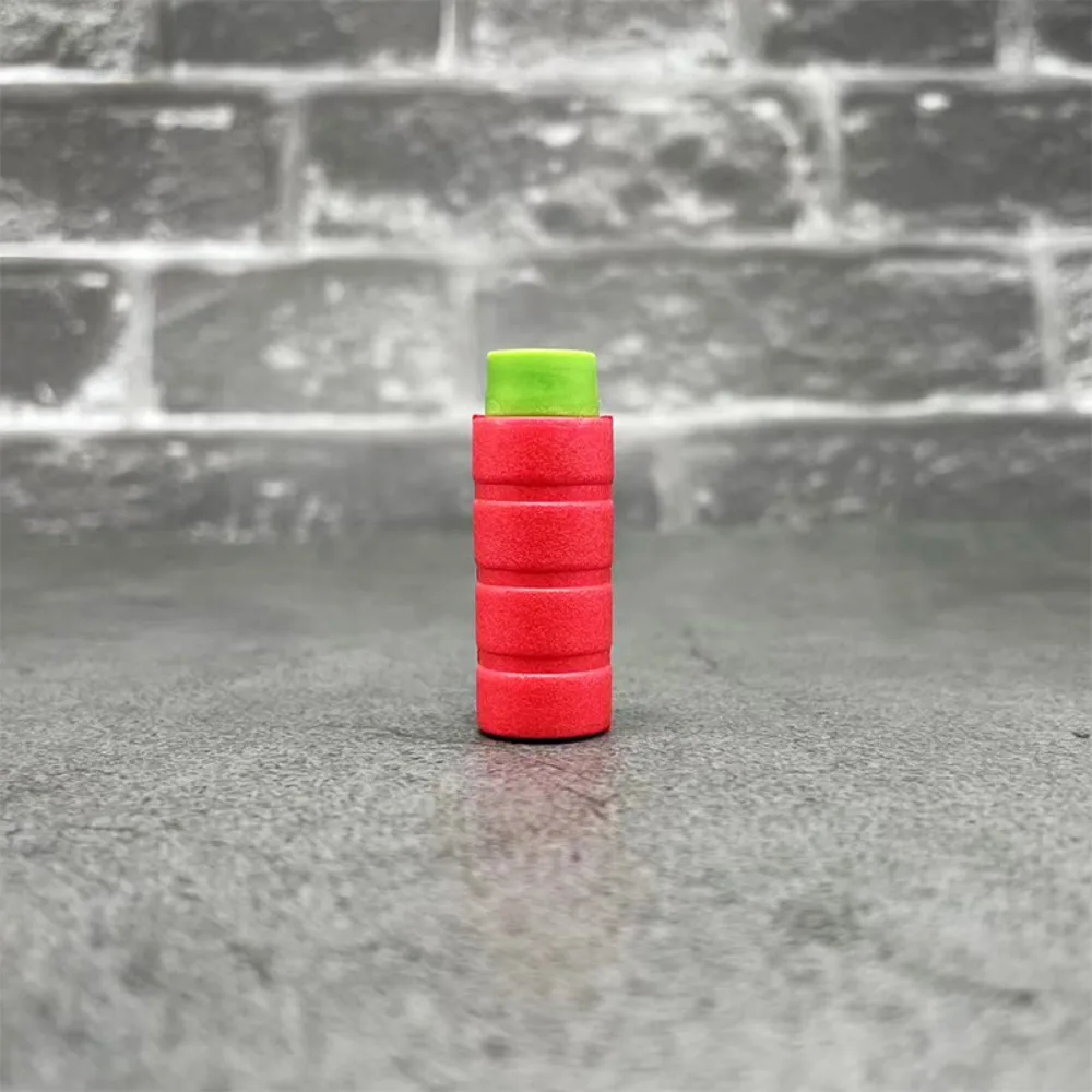 Short Bullet Strong Adhesive Bamboo Joint Soft Bullet Safety Foam Four Section Bullet Night Light Red Green Yellow Short Bullet
