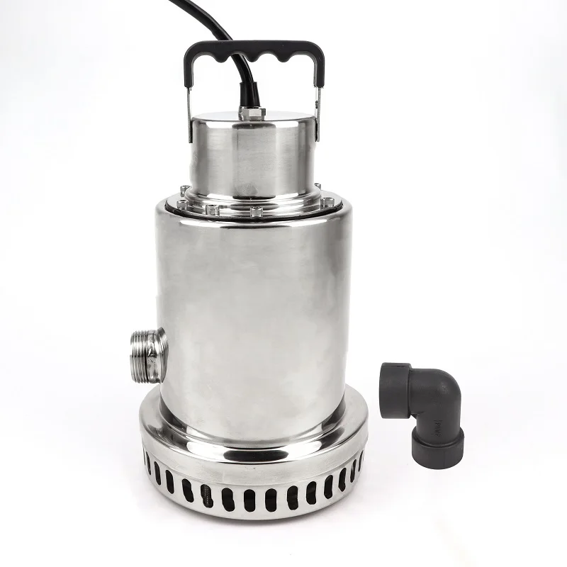 

Clean Water Residential Stainless Steel Submersible Pump 110V Single-Stage for Fountain Fountain Waterfall