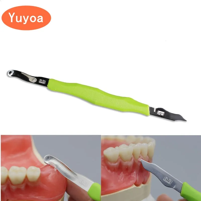 

Dental Multi-function Carving Wax Knife Wax Spoon Double-headed Wax Trimming Carving Knife
