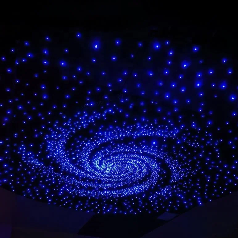 Energy saving custom Starry sky ceiling voice music control function light  RGB Christmas ceiling light for cinema hotel