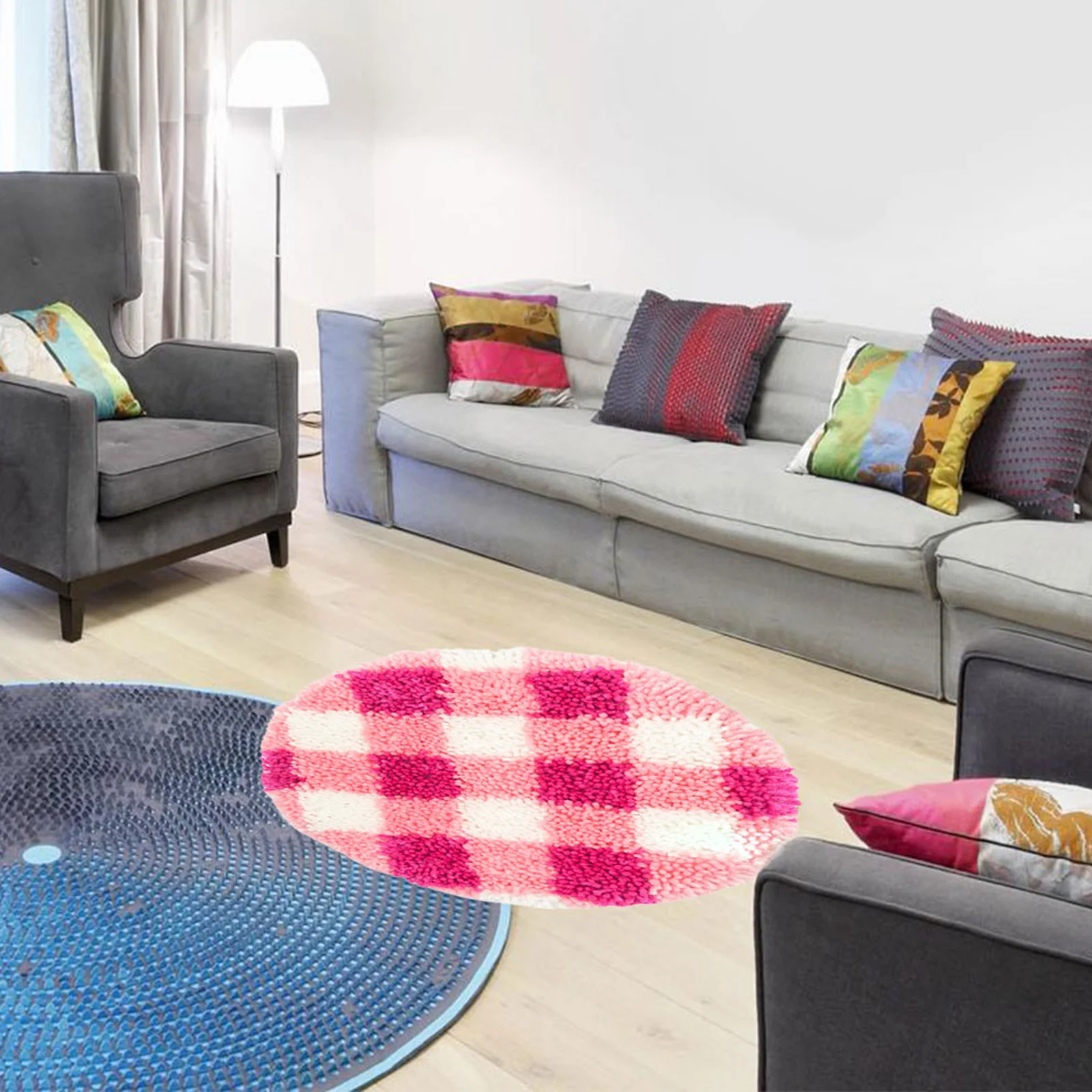 

1 set 1 Set Of Acrylic Yarn For Rug Weaving Crochet Knitting Diy Craft Projects 40 Colors Soft Comfortable Wool Alternative