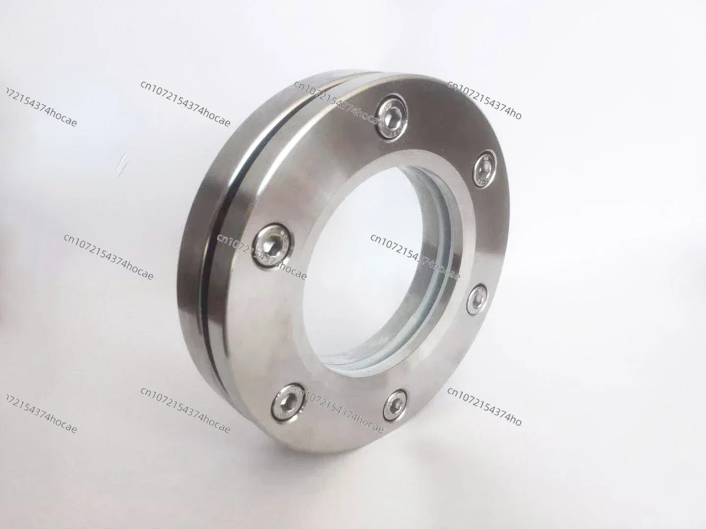 Factory direct sales of the new 304 stainless steel flange sight glass window sanitary clip-on observation port DN100