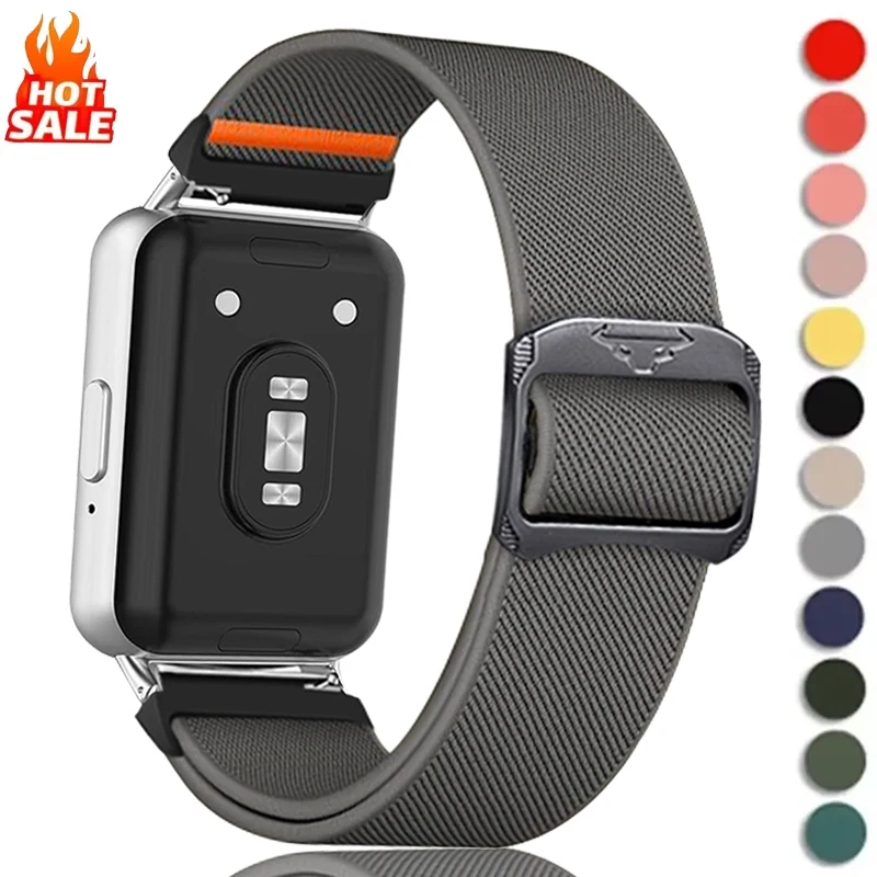 ห่วงไนลอนสําหรับ Samsung Galaxy Fit 3 ปรับสร้อยข้อมือสําหรับ Samsung Galaxy Fit 3 Band Correa อุปกรณ์เสริม