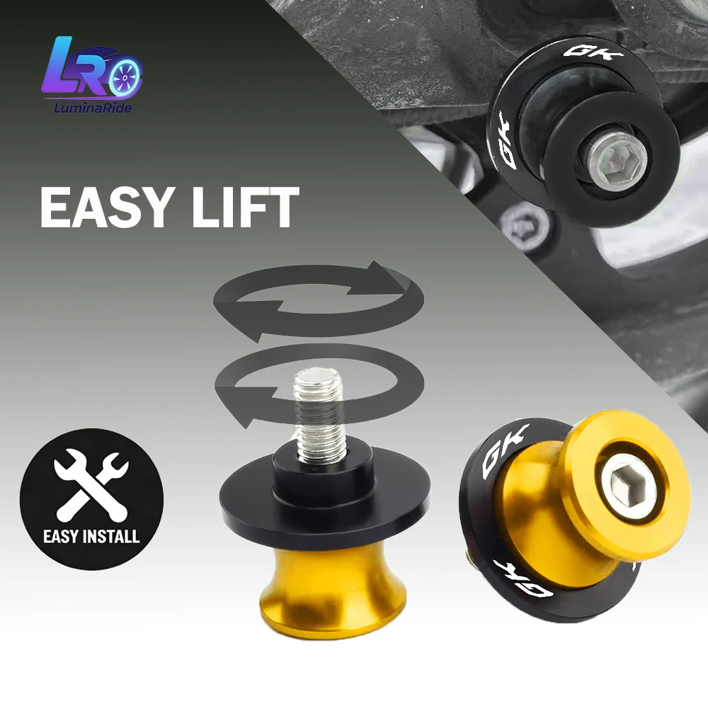 

﻿ For Zontes Zt310x 310T 310V Zt310r 310R G1 125 Zt125 Zt125u Motorcycle M8 Swing Arm Spool Swingarm Spools Sliders Screws Stand