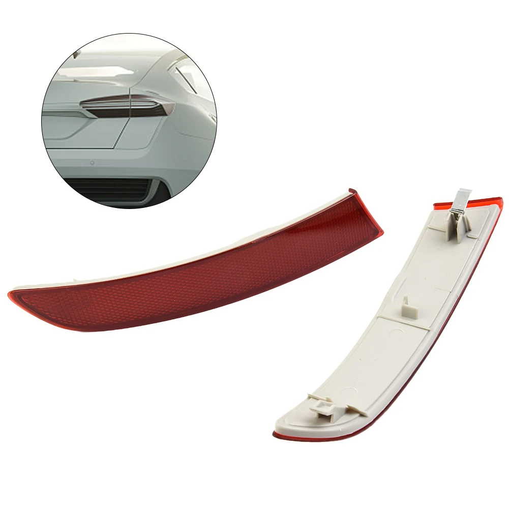 

2pcs Reflective Sticker Car Exterior Parts Safety Anti-collision Car Sticker PET Rear Sticker Reflective Strips