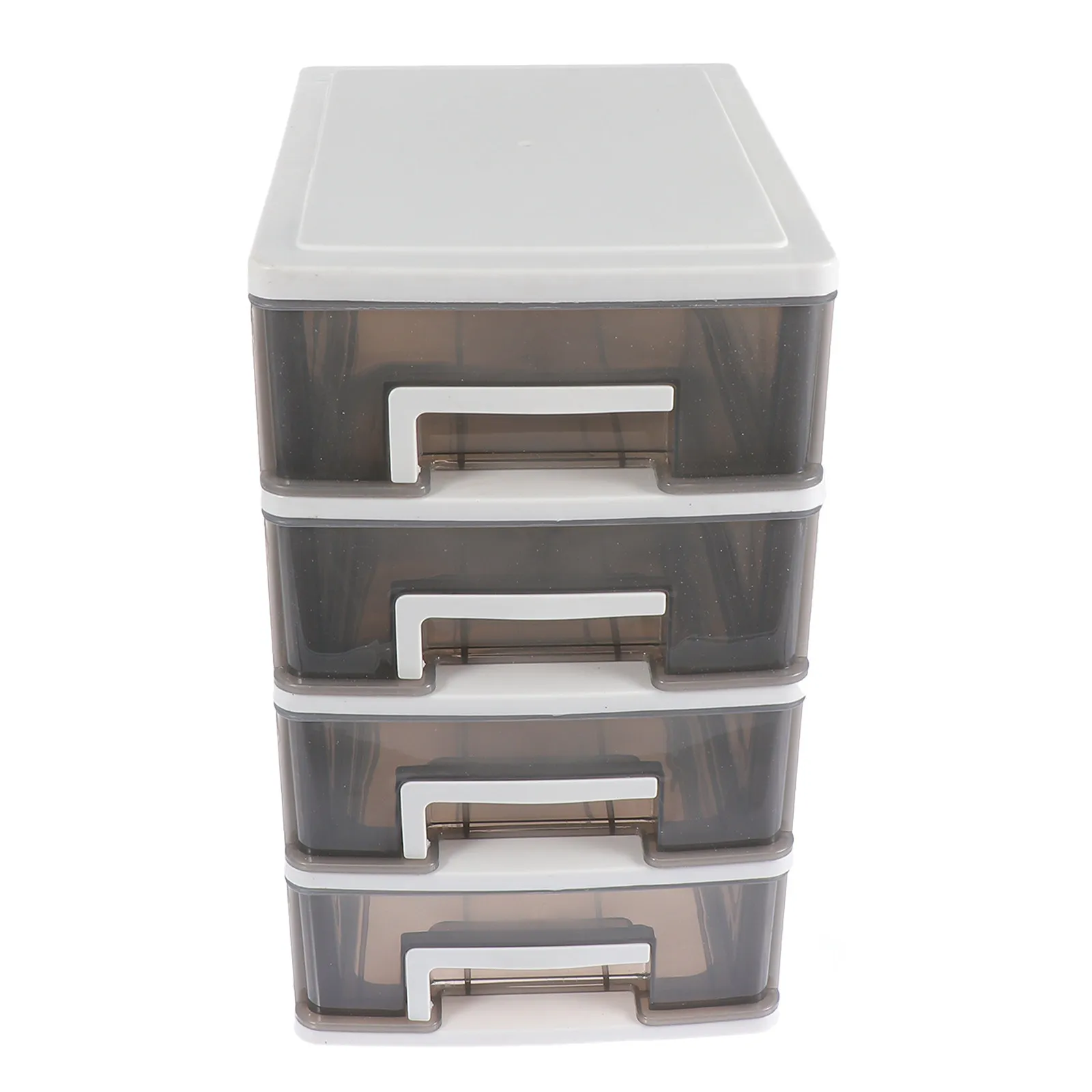 

1 шт. Прозрачный настольный органайзер с многослойными выдвижными ящиками, большой емкости, для помады, косметики и украшений