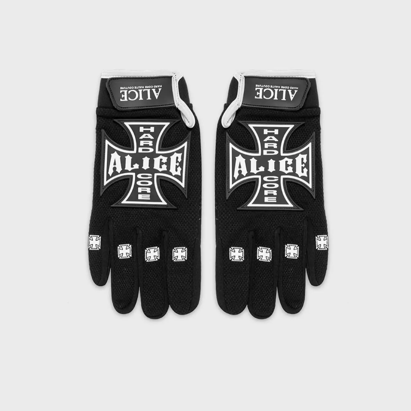 Alice hollywood cross locomotive velcro adjustment gloves