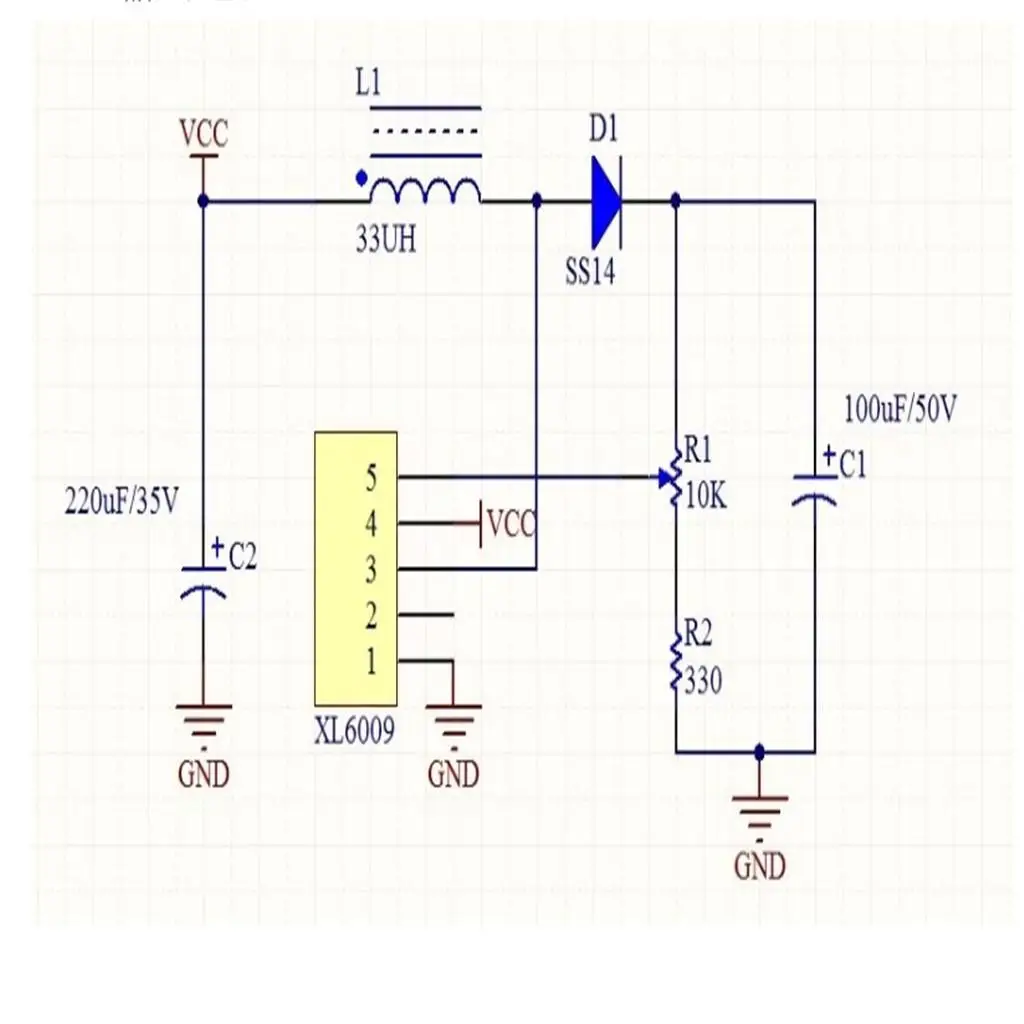 Boost Module DC DC Adjustable Voltage Converter Power Adapter Circuit Board for Smart Home Applications