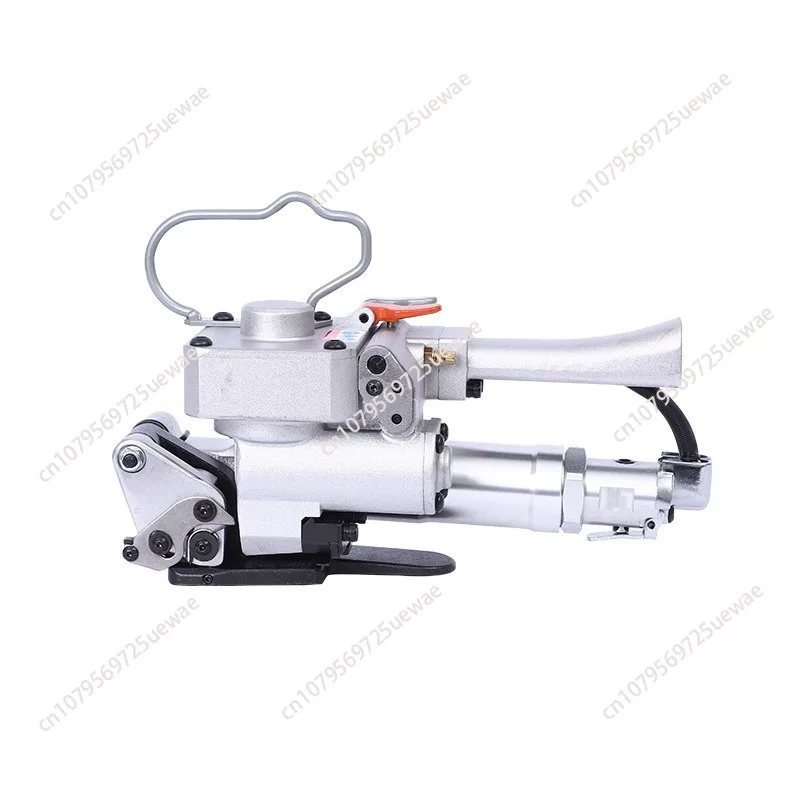 Plastic Steel Belt Pneumatic Packer Portable Buckle-Free Hot Melt Bale Tie Machine