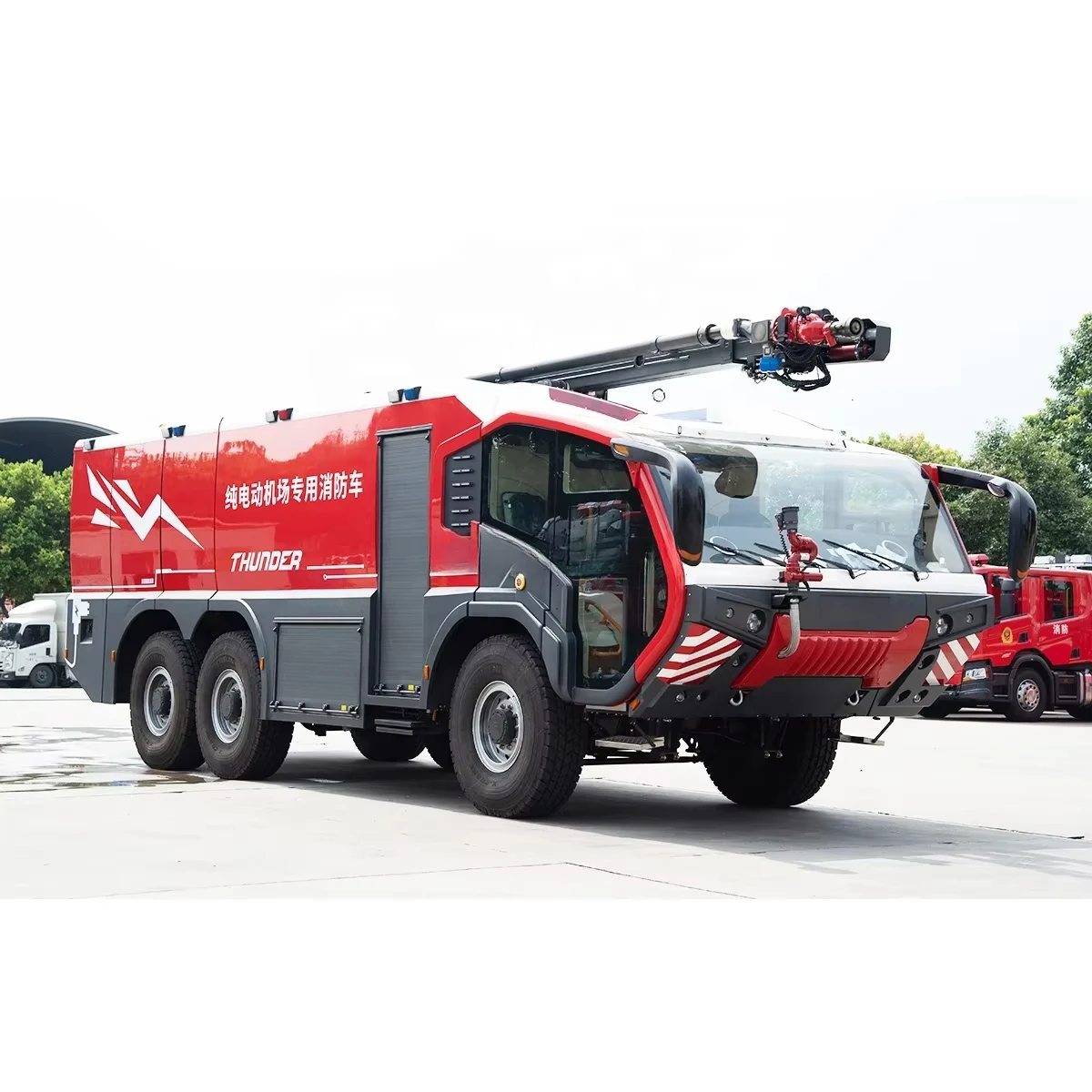 6X6 Electric Arff Airport Fire Fighting Truck China Factory with Good Price