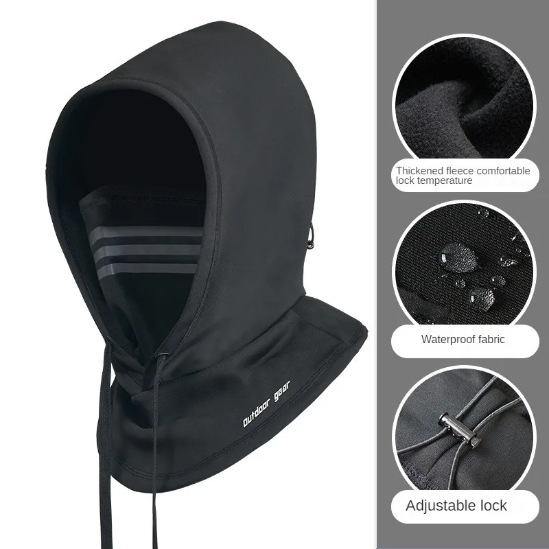 Cycing Cap Full Face Mask Neck Warmer Hood Winter Sports Ski Men Women tactical mask Hiking Scarf