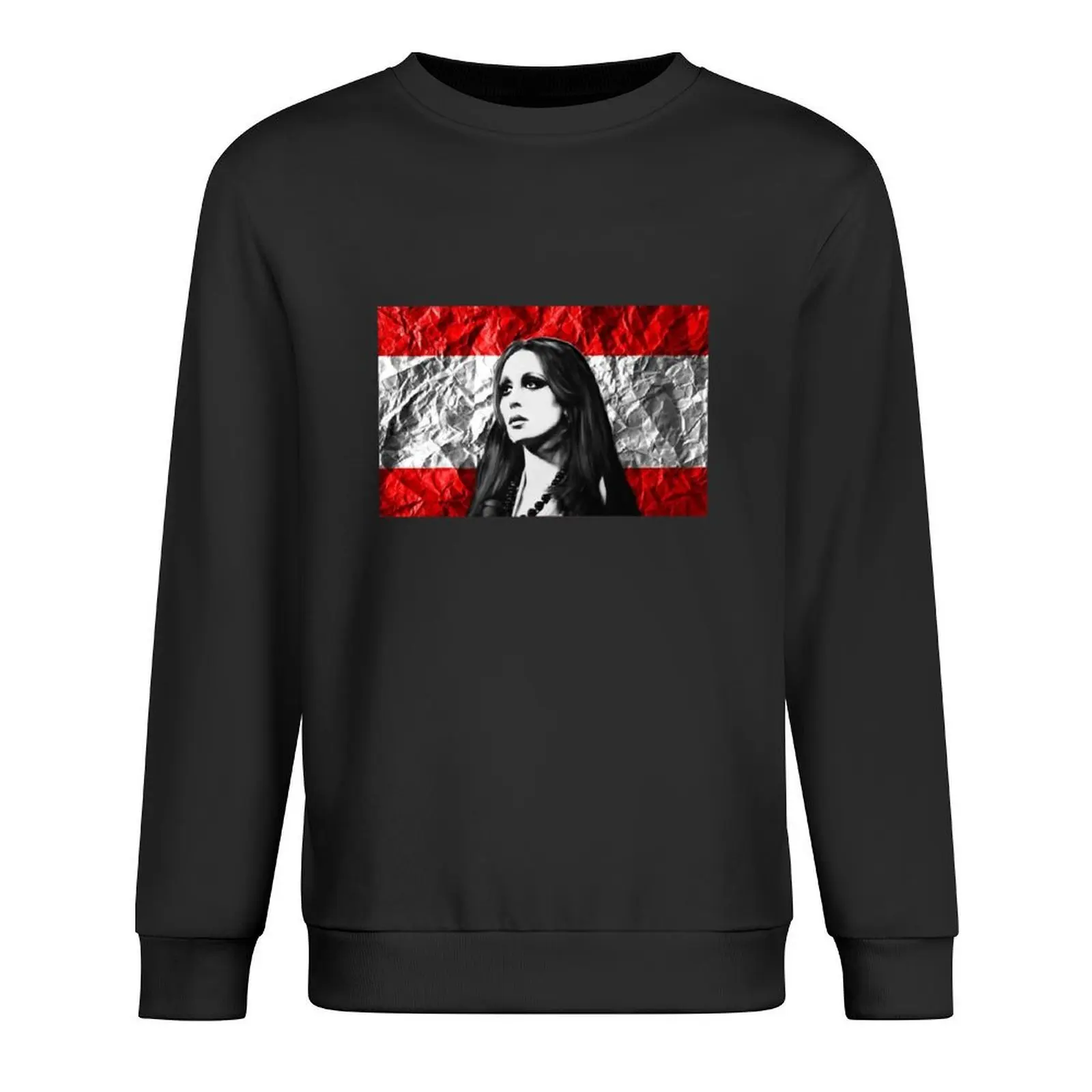 

Fairuz lebanon Pullover clothes for men graphic t shirts men autumn new products mens clothing oversize sweatshirts