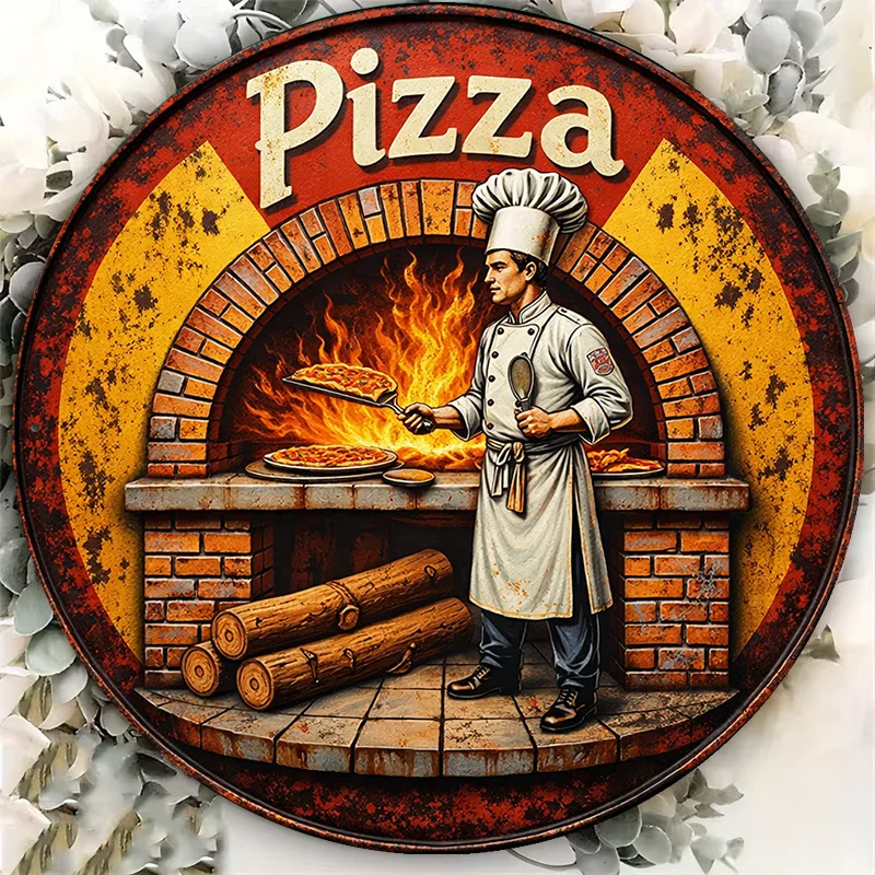 Metalowy szyld 2D w stylu retr – Art Craft Kitchen recenzja i cena