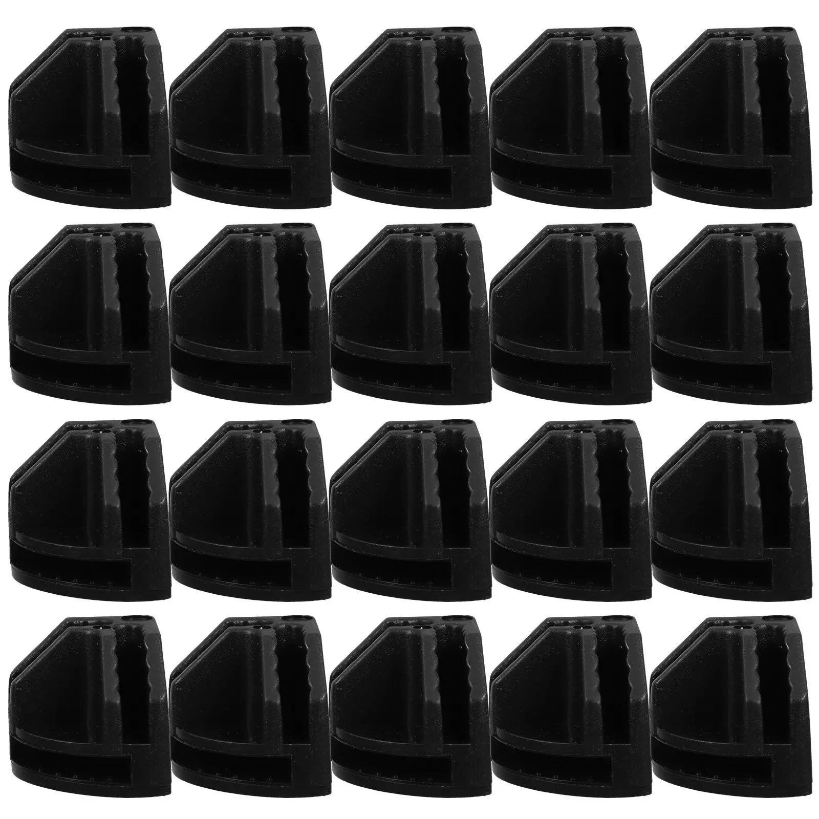 20Pcs DIY Connecting Tools Plastic Buckles for Wire Cube Storage Shelving Cabinets Wardrobes Stable Assembly Modern Stylish Cube