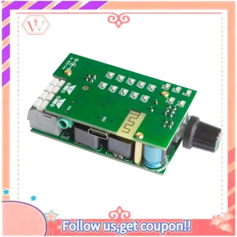 

Upgraded TPA3116 Bluetooth 5.0 Audio Module Hifi Level 2.0 Amplifier Board 2X50w Digital Audio Release