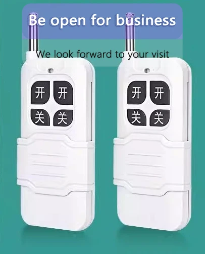High Power Wireless Remote Switch 220V 380V for Home Water Pump and Electric Appliances