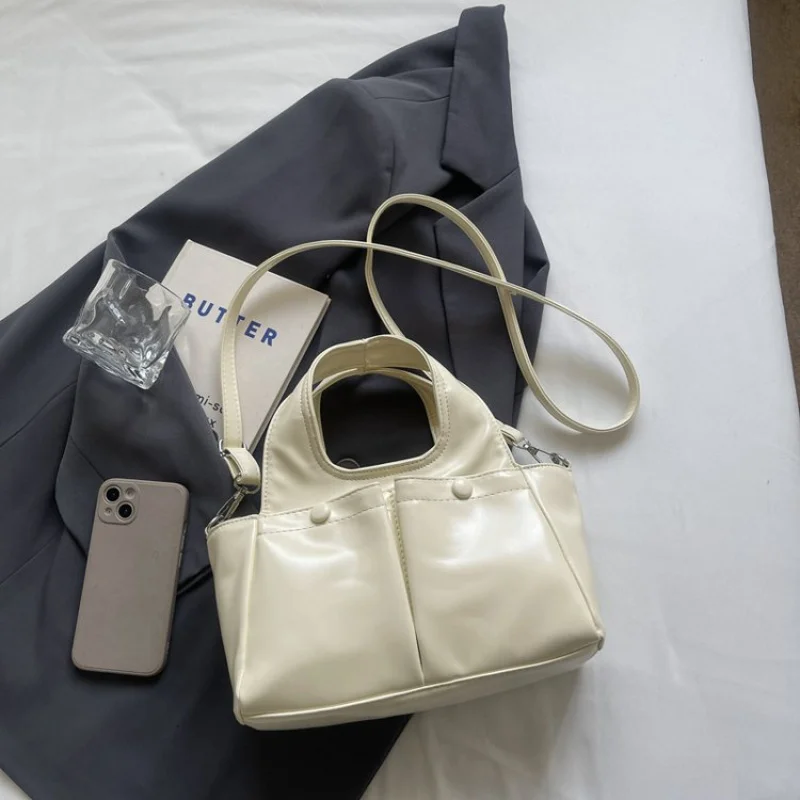 

Popular Classic Leather Women's Tote Bag Luxury Brand Famous Designer Elegant Crossbody Chic Accent Vintage Daily Bag​