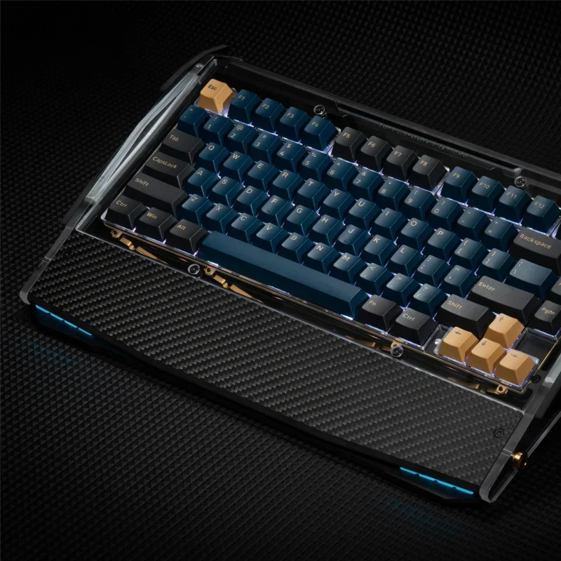 Angrymiao Dry Studio Black Diamond75 Mechanical Keyboard 3 Mode USB/2.4G/Bluetooth Wireless Keyboard Customized Gaming Keyboard