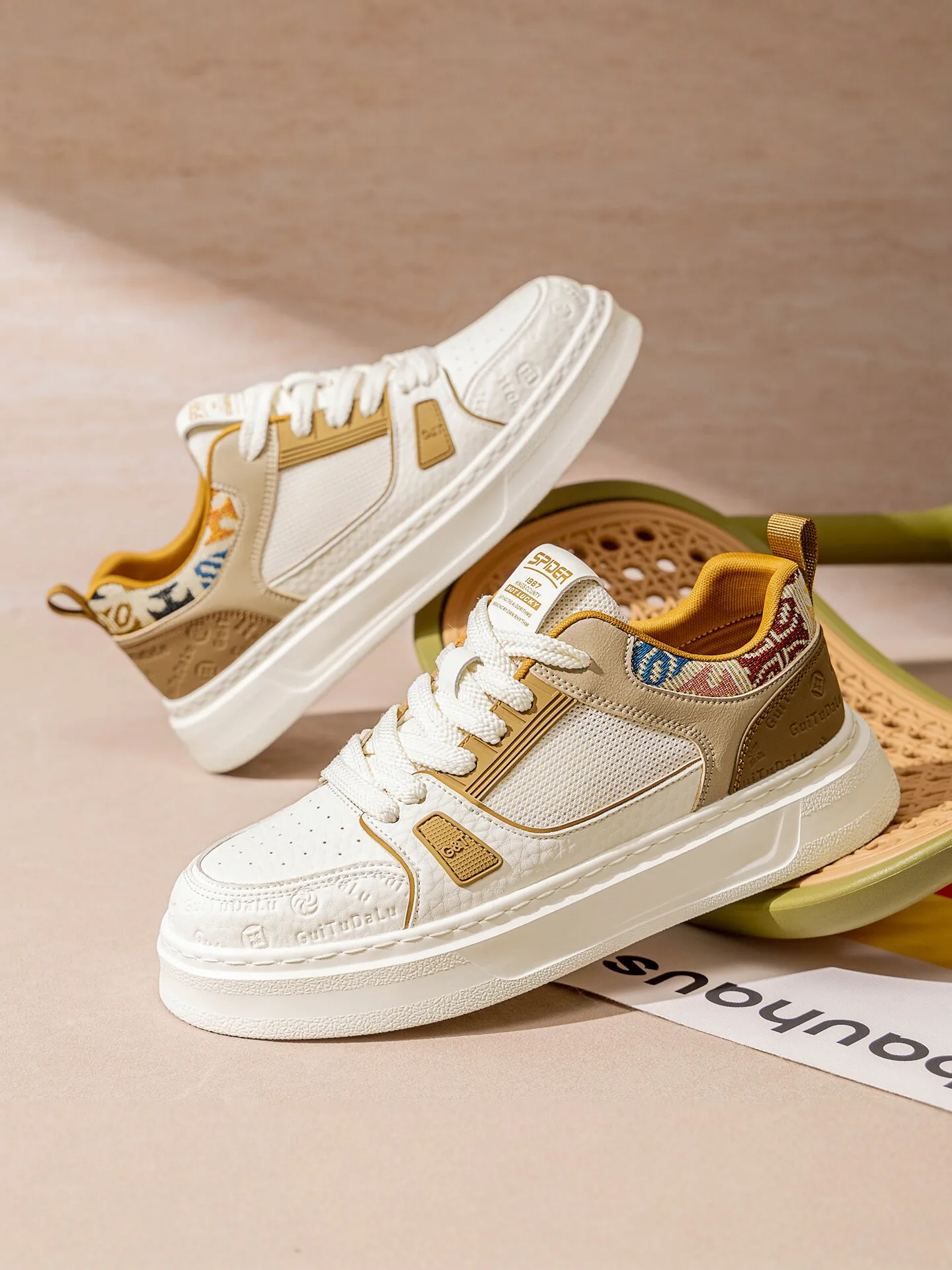 baskets-basses-decontractees-pour-hommes-respirantes-en-soie-glacee-fine-resistantes-a-l'usure-a-bout-rond-color-block-tendance-ete