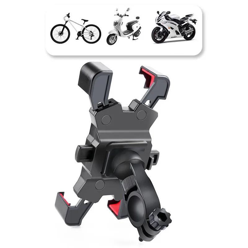 360 °   Drehbare elektrische Fahrrad Universal Telefon Halter für Fahrrad Moto Motorrad Ständer Halterung Motorrad Zubehör
