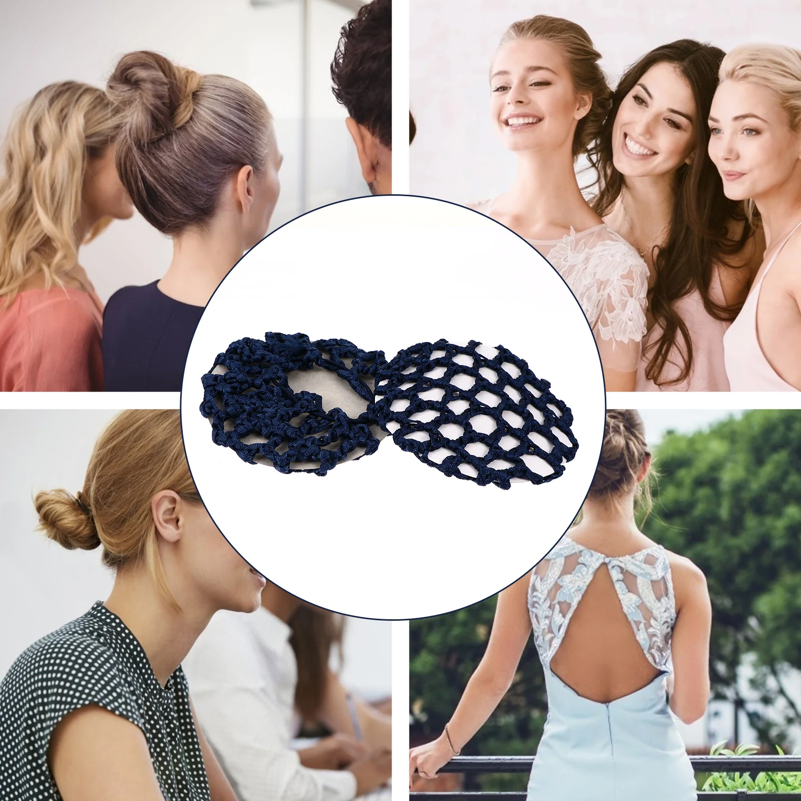 

Dance Hair Net Bun Cover Ballet Covers Holder Mesh Holders Reusable Nets for Dancers Maker