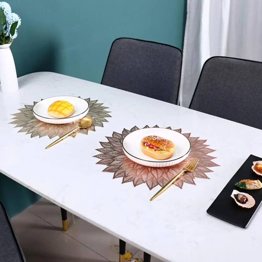 Leaf shaped Placemat Table Mat Leaf shaped Table Placemat Set for Dining Table Home Kitchen for Home