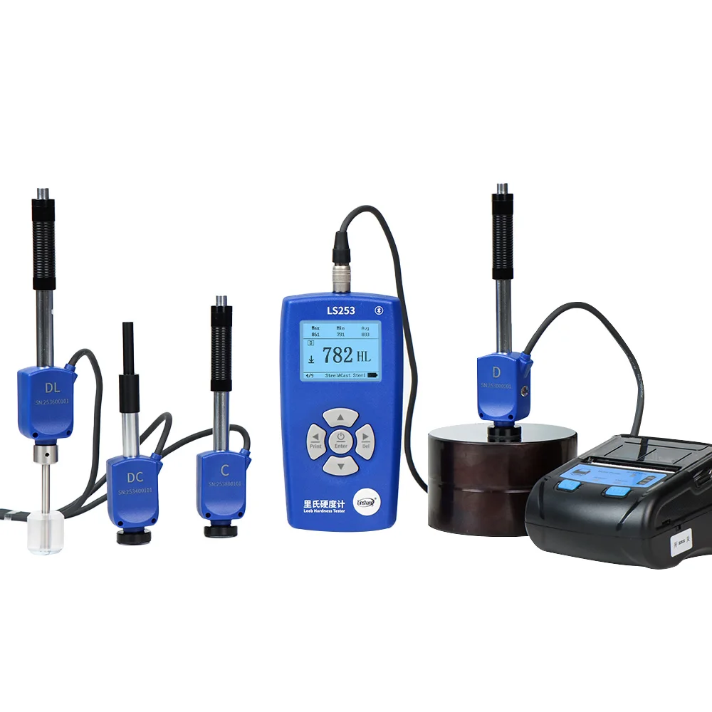 

Custom LS253 Multi Probe Metal Leeb Hardness Tester Machine Portable HRC Leeb Hardness Tester