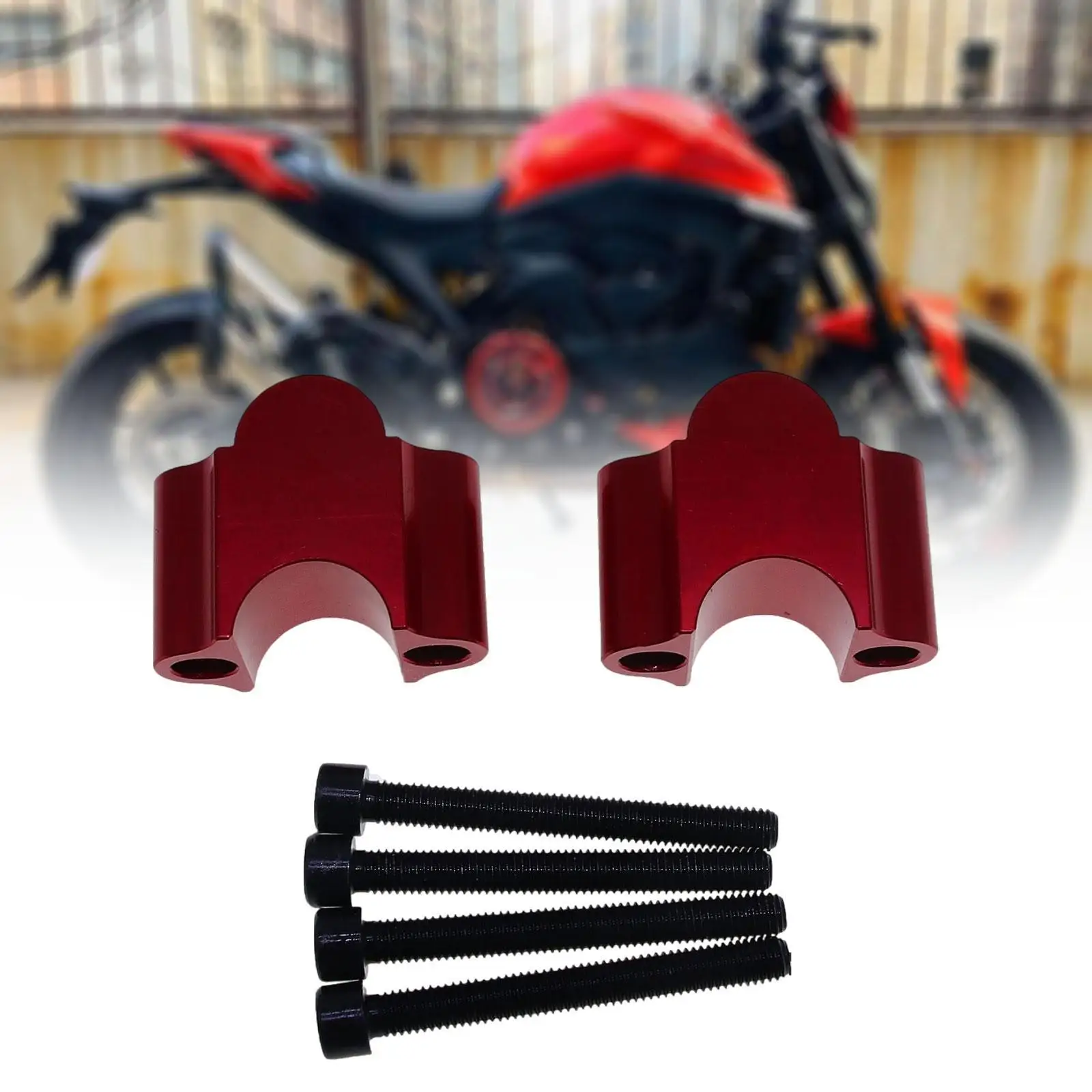 

Motor Handlebar Riser Mount Handlebar Riser Clamp Eas Installation Motorcycle
