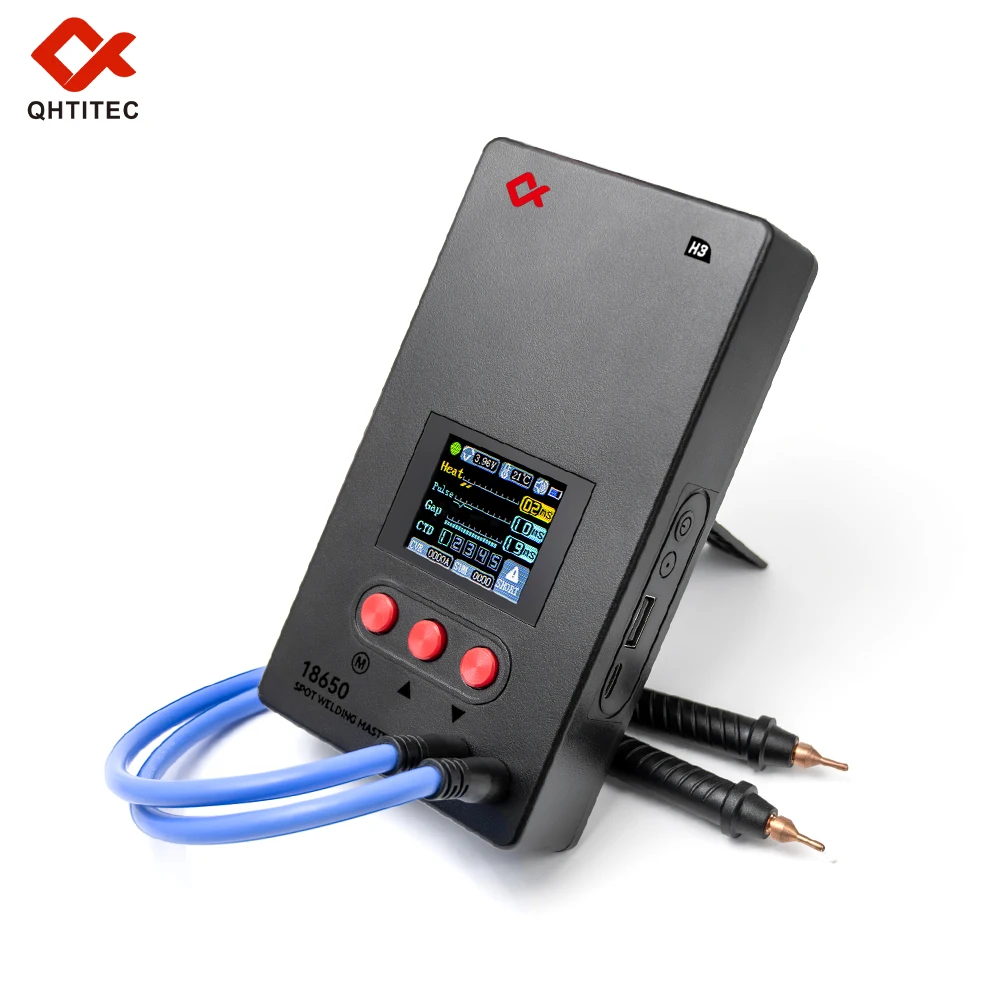 H3 Portable Digital Spot Welder Machine For 18650 Lithium Battery Portable Kit Speed Adjustable Color Display DIY Handheld
