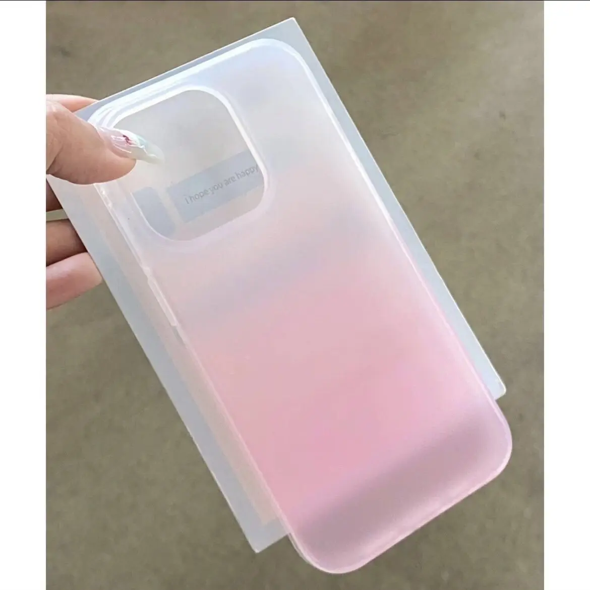 SEIRASSIM gradient pink color phone case for iphone 15 pro max 14 plus 13 11 12 silicone cover for iphone xr xs x 7 8 p se2 se3