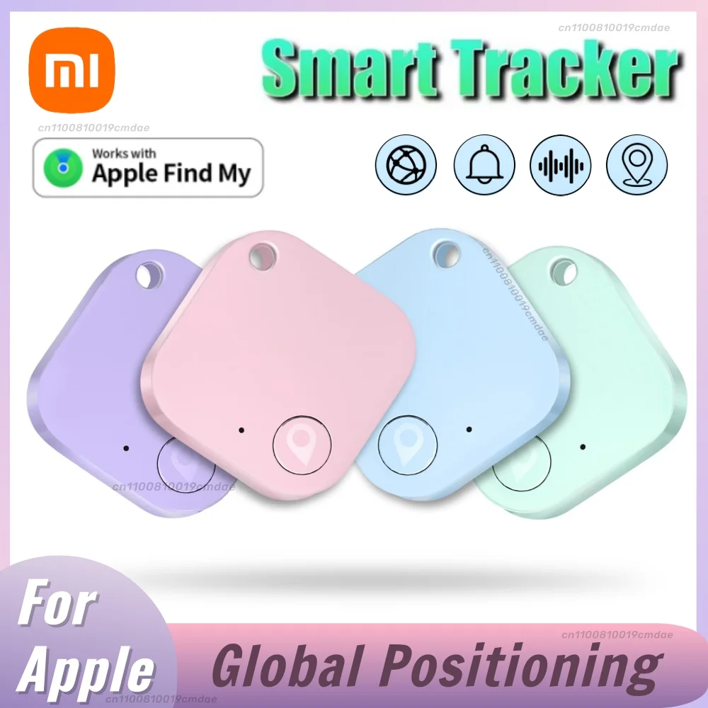 جهاز تعقب ذكي بنظام تحديد المواقع من Xiaomi مزود بتقنية البلوتوث 5.0 جهاز صغير مضاد للفقدان حقيبة أطفال للحيوانات الأليفة محفظة تتبع لـ IOS Find My Smart Finder Locator