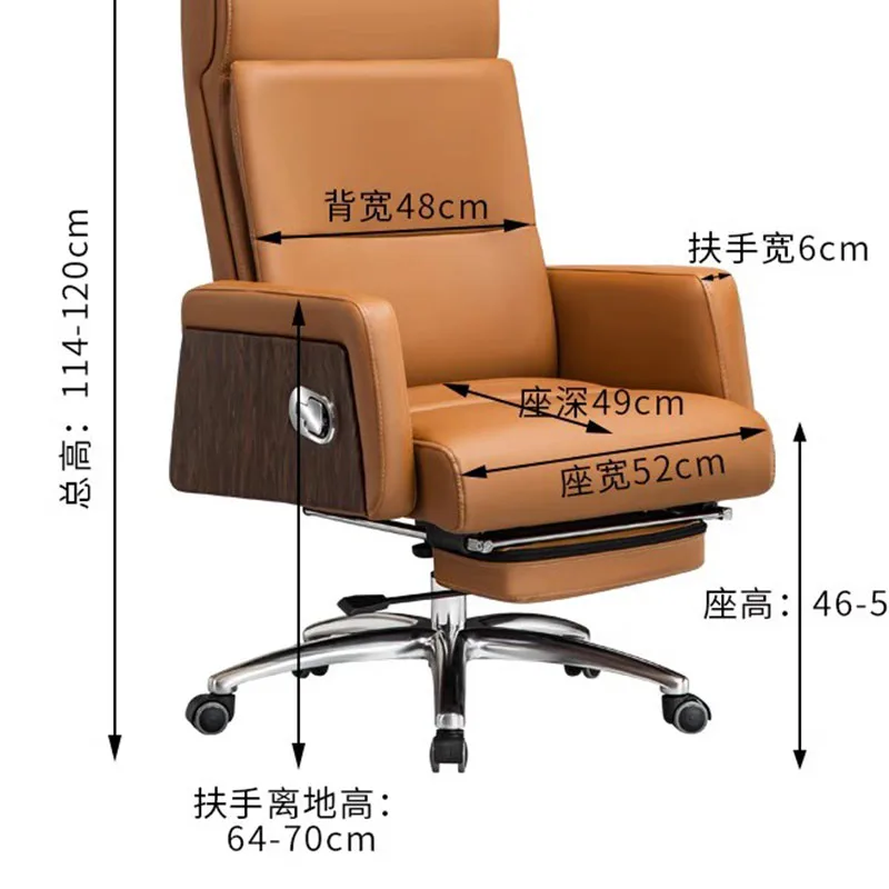 Computer Ergonomic Office Chair Bedroom Arm Comfortable Comfortable Chair Lazy Rolling Silla De Escritorio Balcony Furniture