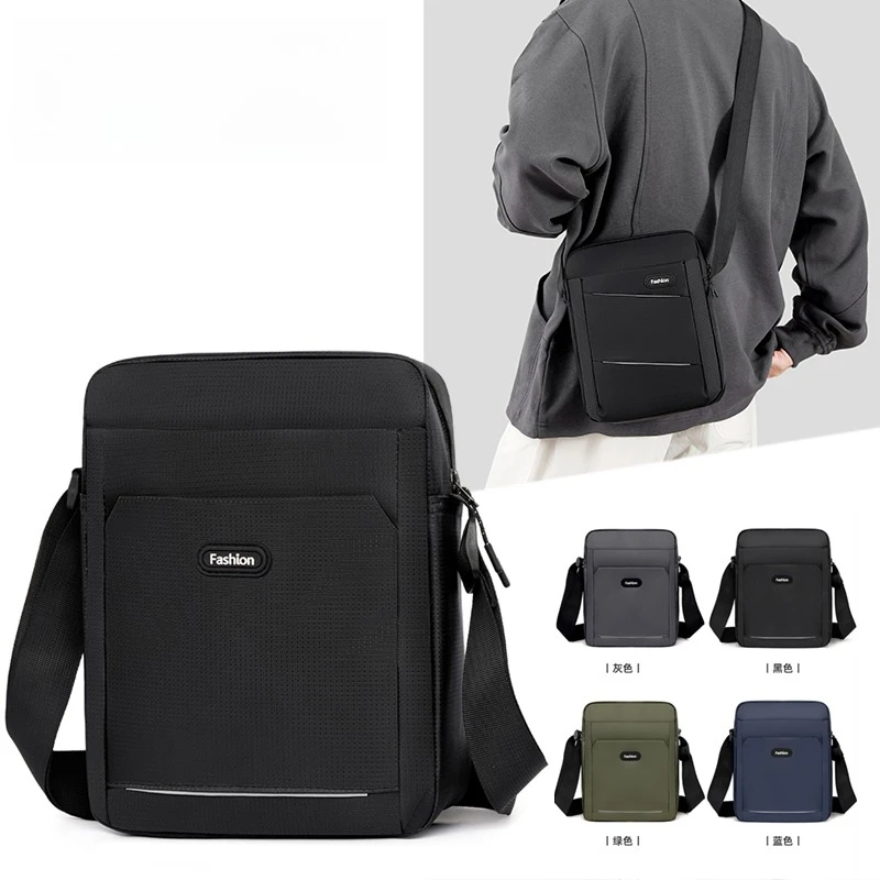 

Men's Business Casual Crossbody Bag - Simple Oxford Shoulder Sling for Commuting & Outdoor Use