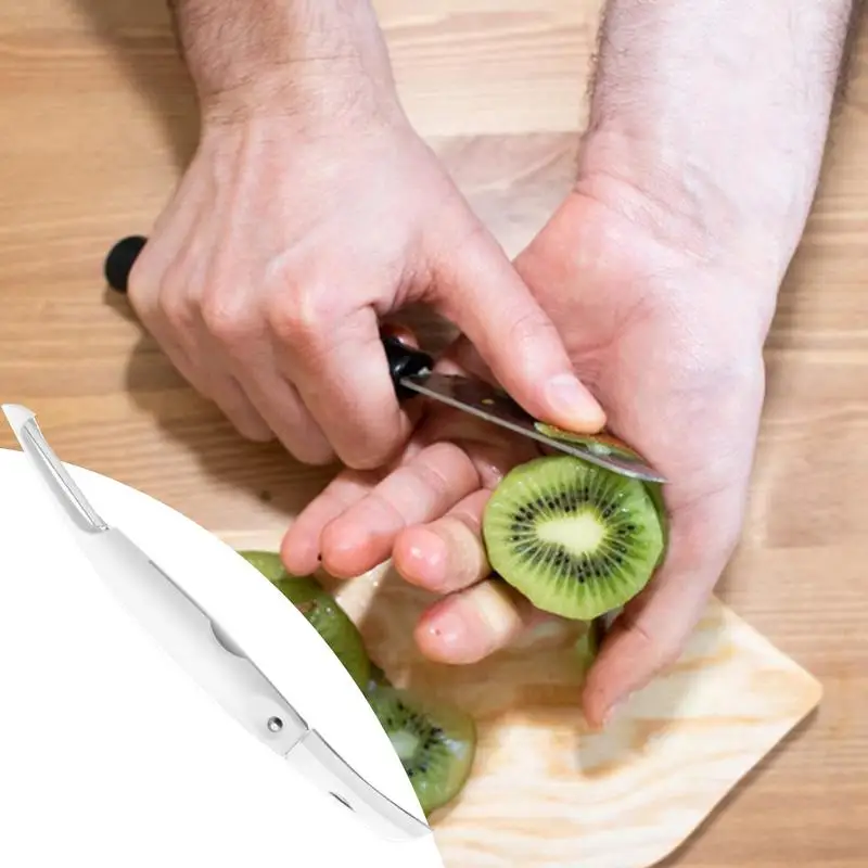 Peelers For Kitchen Foldable Double-Head Cutter Kitchen Fruit Planing Carrots Grater For Carrots Mango Orange Tomato Garlic