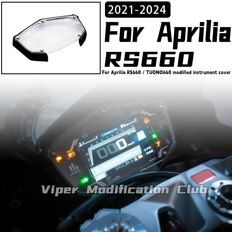 

For Aprilia RS660 TUONO660 modified instrument protection cover, instrument cover, instrument decorative cover 2021 2022 2023
