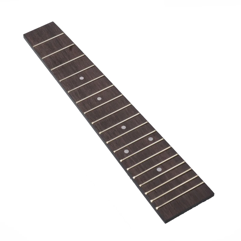 24 Concert Ukulele Fingerboard for Ukulele with 4MM Dot 18 Fret Rosewood UK Guitar Fretboard Replacement