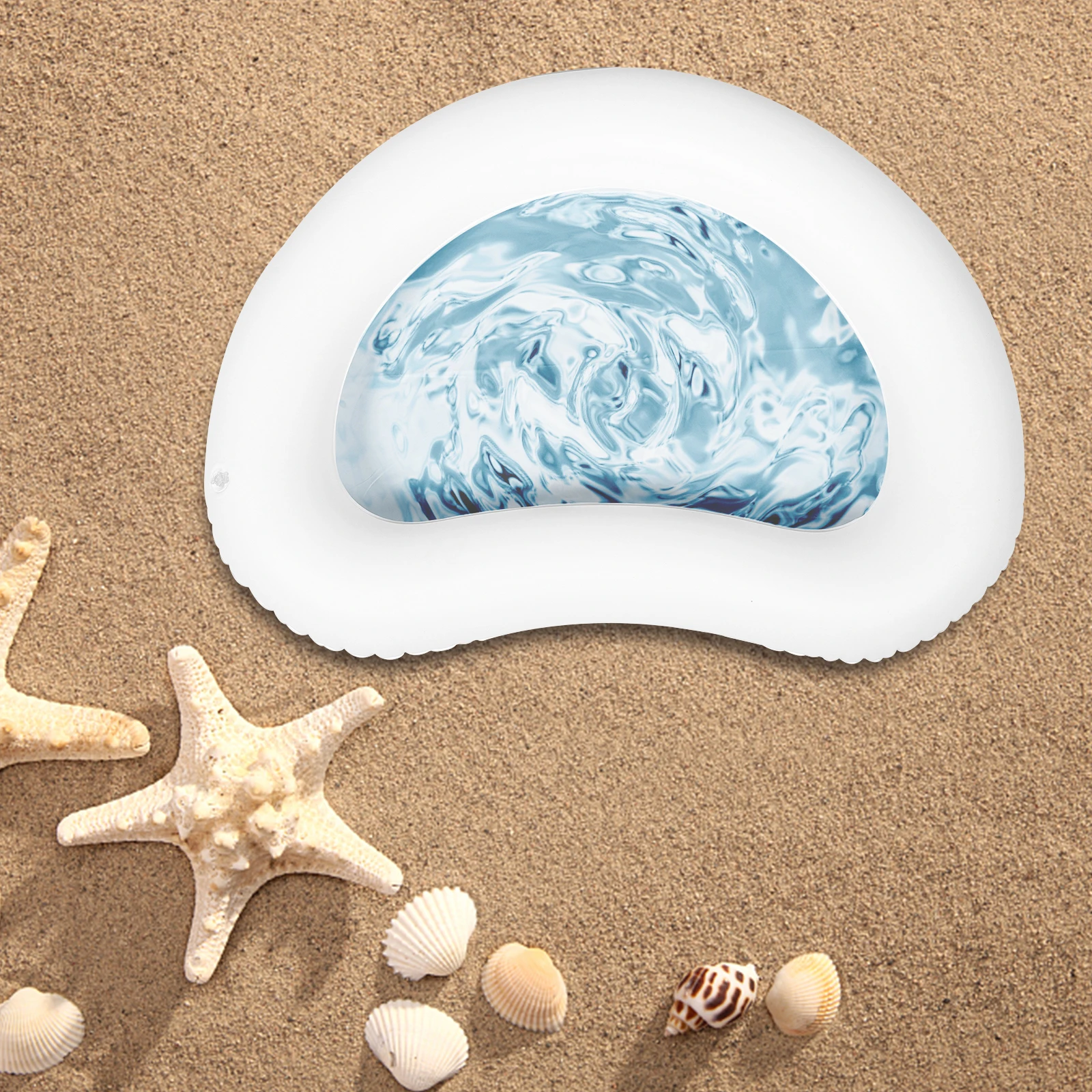 

Inflatable Spa Basin Portable Body Washing Pool Bath White PVC Collapsible Foot Cleaning Container Plastic Foot Basin