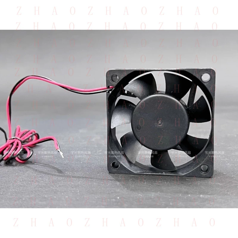 L+ 1PCS FOR RDM6020S2 6020 DC24V 0.10A 6CM 2-Wire Ball Cooling Fan